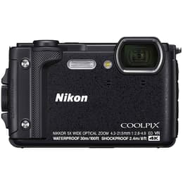 Compact Digital Camera Nikon Coolpix W300 - Black + lens Nikon Nikkor Wide Optical Zoom 24-120 mm f/2.8-4.9