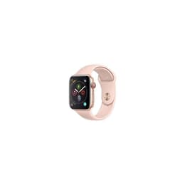 Apple Watch (Series 4) September 2018 - Cellular - 40 mm - Gold Gold - Pink Sport Band Pink
