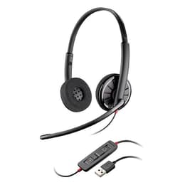 Plantronics Blackwire C320 Noise cancelling Headphone with microphone - Black