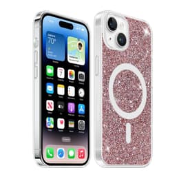 iPhone 15 Plus case - Plastic - Rose Gold