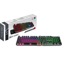 Msi Keyboard QWERTY Backlit Keyboard Vigor GK71 Sonic