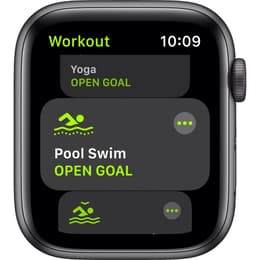 Apple Watch (Series SE) September 2020 - Cellular - 44 mm - Aluminium Space gray - Sport Loop Charcoal