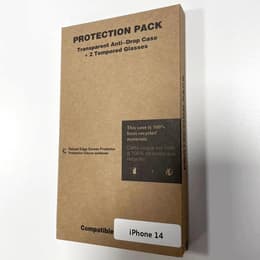iPhone 14 case - Recycled plastic - Transparent
