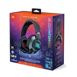 Jbl Quantum 800 Rgb Noise cancelling Gaming Headphone Bluetooth with microphone - Black