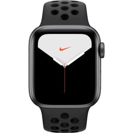 Apple Watch (Series 5) September 2019 - Cellular - 40 mm - Aluminium Space Gray - Sport Band Black