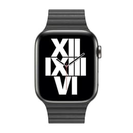 Apple Watch Leather Loop 44mm - Black - L