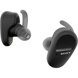 Sony WF-SP800N Noise-Cancelling Bluetooth Earphones - Black