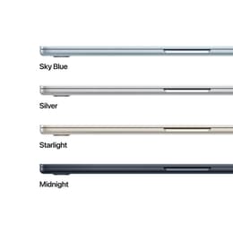 MacBook Air (2025) 15-inch - Apple M4 10-core and 10-core GPU - 16GB RAM - SSD 256GB