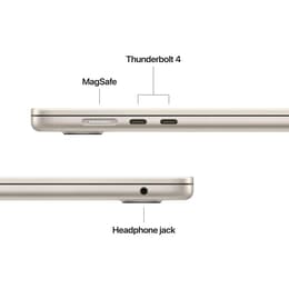 MacBook Air (2025) 15-inch - Apple M4 10-core and 10-core GPU - 16GB RAM - SSD 256GB