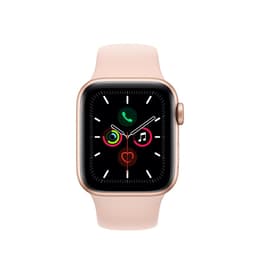 Apple Watch Series 5 (2019) GPS + Cellular 40 mm - Aluminium Gold - Sport band Pink