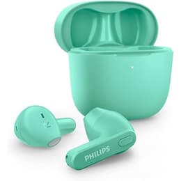 Philips T2236GR Earbud Noise-Cancelling Bluetooth Earphones - Green