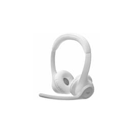 Logitech Zone 300 Noise cancelling Headphone Bluetooth with microphone - White