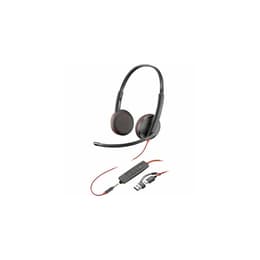 Poly Blackwire 3225 Noise cancelling Gaming Headphone with microphone - Black