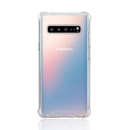 Samsung Galaxy S10 5G case and 2 protective screens - Recycled plastic - Transparent