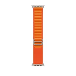 Apple Watch (Ultra) September 2023 - Cellular - 49 - Titanium Titanium - Sport loop Orange