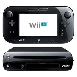 Wii U 32GB - Black + Splatoon + Super Smash Bros