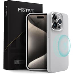 iPhone 15 Pro Max case - Silicone - White