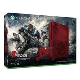 Xbox One S 2000GB - Red + Gear of War 4