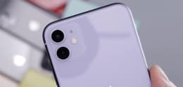 purple iphone 11