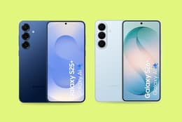 The Galaxy S26+ and Galaxy S25+ base models side by side.