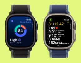 Ultra 3 showing health metrics on the display.