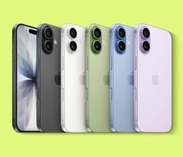 iPhone 17, iPhone Air, iPhone 17 Pro, and iPhone 17 Pro Max lineup comparison showing size and design differences. 