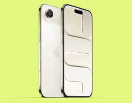 An image of the iPhone Air in Light Gold.