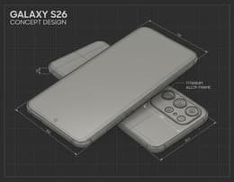 Samsung Galaxy S26 concept design