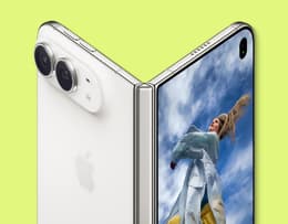 The iPhone Duo is the thinnest iPhone ever when open.