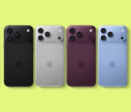 Four different looks, from deep Burgundy to classic Black.