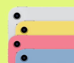 Angled view of Apple iPad A16 showing the casing