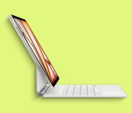 The iPad Air M3’s design hasn’t changed much, but it’s still ultraportable.