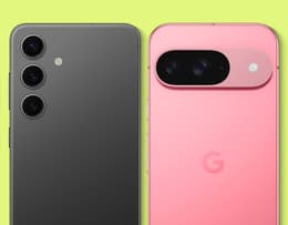 A side-by-side comparison of photos taken by the Galaxy S24 Ultra and Pixel 9 Pro.