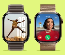 The Apple Watch 11 and Apple Watch 10 side by side.