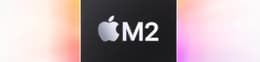 Logo of Apple M2 Processor Chip