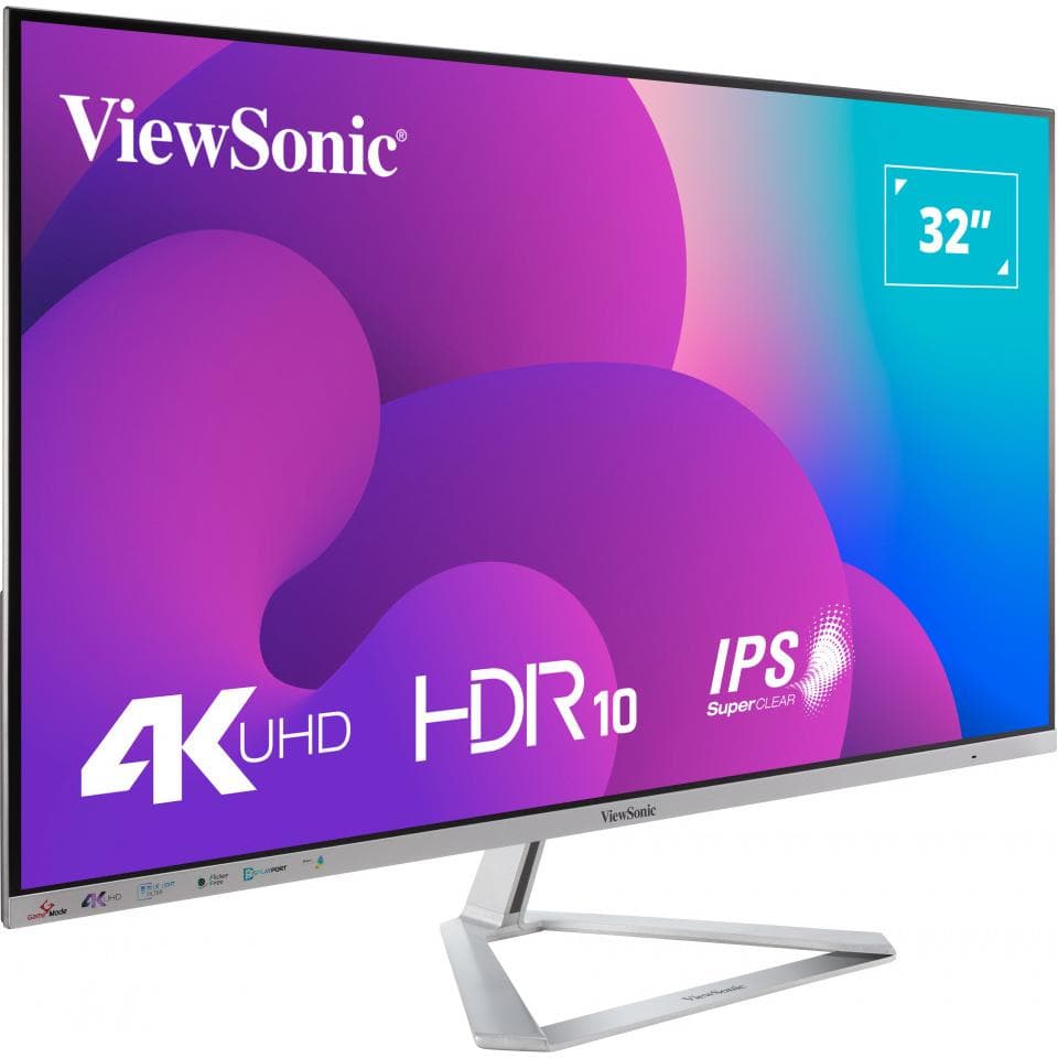 Viewsonic 32-inch Monitor 3840 x 2160 LED (VX3276-4K-MHD) | Back Market