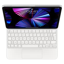 iPad Magic Keyboard 12.9-inch (2020) - White - QWERTY - English (US)