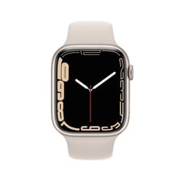 Apple Watch (Series 7) October 2021 45 mm - Aluminium Gray - Sport band Gray