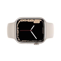 Apple Watch (Series 7) October 2021 45 mm - Aluminium Gray - Sport band Gray