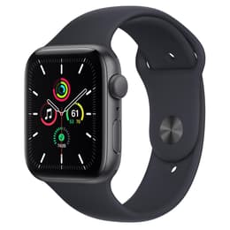 Apple Watch (Series SE) September 2020 40 mm - Aluminium Space Gray - Sport band Midnight