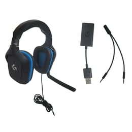 Logitech G432 Noise cancelling Gaming Headphone with microphone - Blue/Black