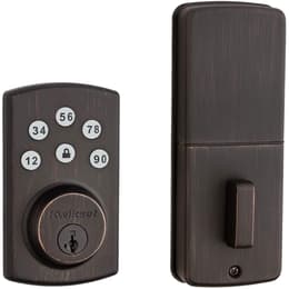 Connected objects Kwikset 99070-103 Powerbolt 2 TouchPad keyless entry - Venetian Bronze