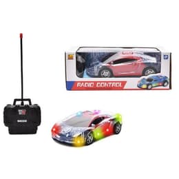 Wonderplay Little Kids Fun Light Led Up Race Car with Remote Control Car