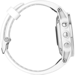 Garmin Smart Watch Fenix 5S Plus Sapphire GPS - Silver/White