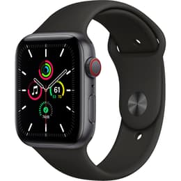 Apple Watch (Series SE) September 2020 44 mm - Aluminum Black - Sport Band Black