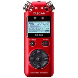 Portable Audio Recorder and USB Tascam DR-05X - Red