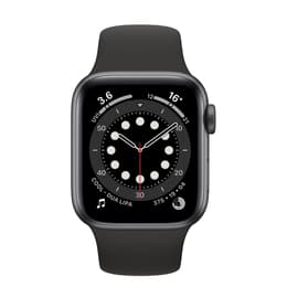 Apple Watch (Series 6) September 2020 44 mm - Aluminium Space gray - Sport Band Black