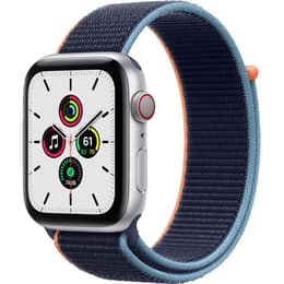 Apple Watch (Series SE) 2020 44 mm - Aluminium Silver - Sport loop Blue