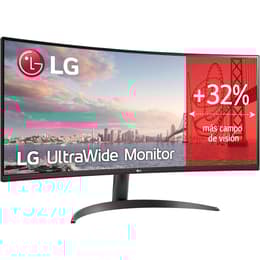 LG 34-inch Monitor 3440 x 1440 LCD (34WR50QC-B) | Back Market