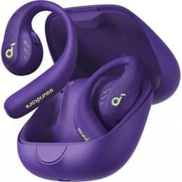 Soundcore AeroFit Pro Earbud Bluetooth Earphones - Purple | Back